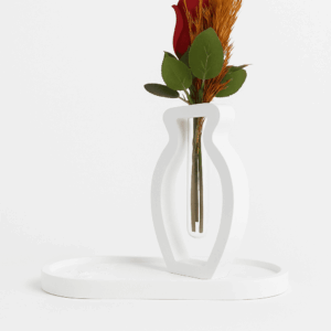 Dekoratif Modern Vazo – Minimalist Masaüstü Çiçeklik