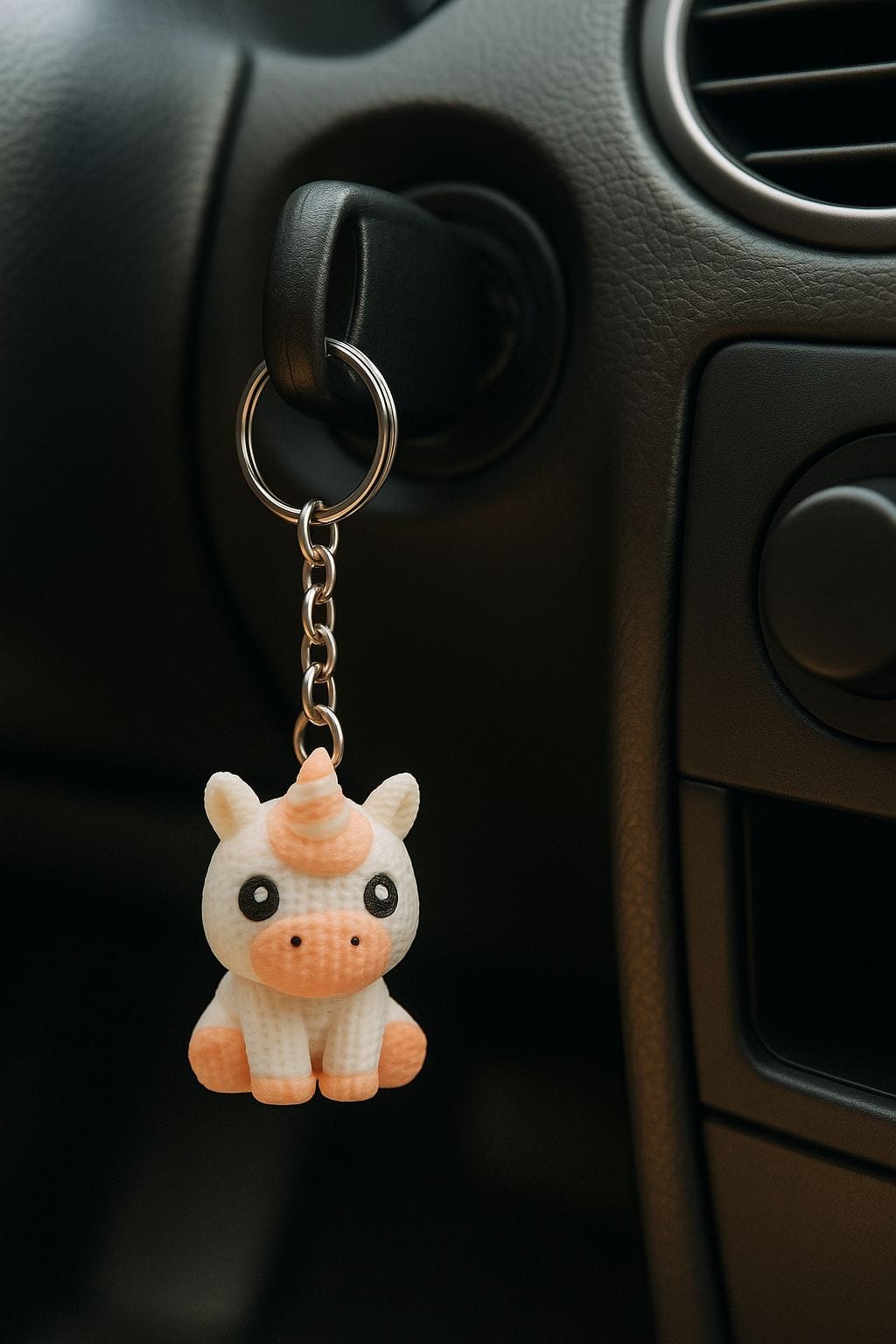 Unicorn figürlü anahtarlık – pastel renkli hediyelik aksesuar