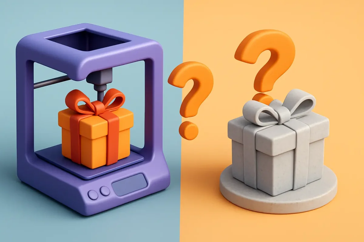 3D Baskı mı Taş Tozu mu? Hediye Seçimi